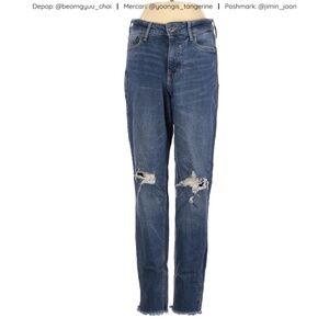 High waisted skinny jeans